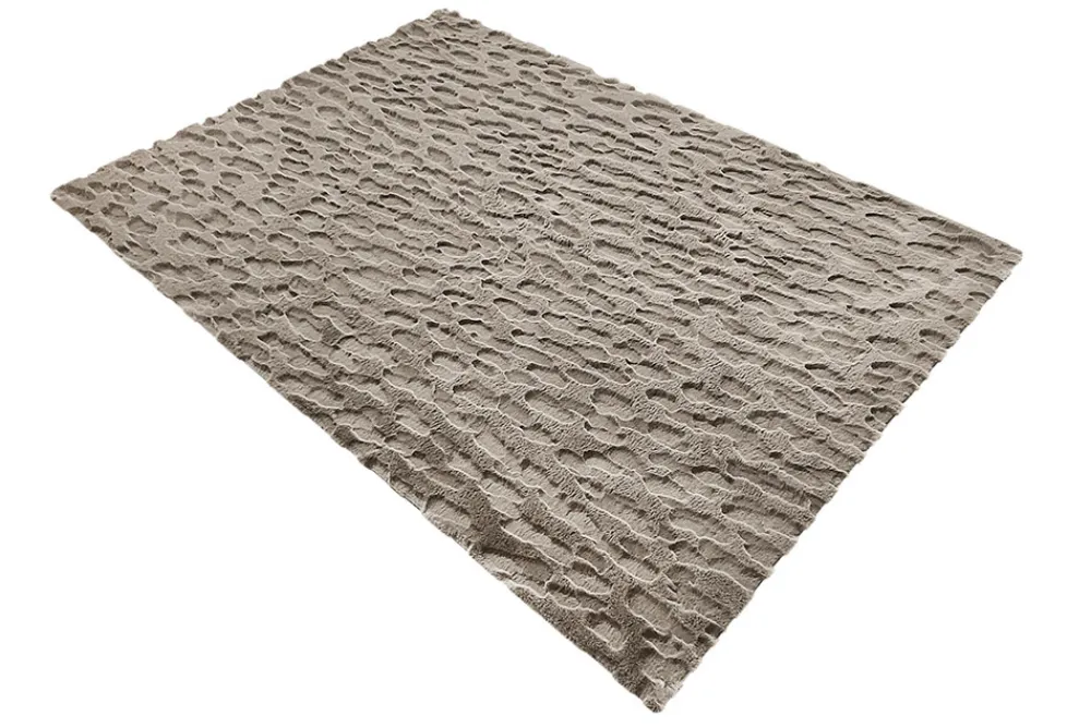 Riess-Ambiente Teppiche|Skandinavisch > 3D Hochflor Teppich DUNE 230x160cm taupe Hoch-Tief-Effekt
