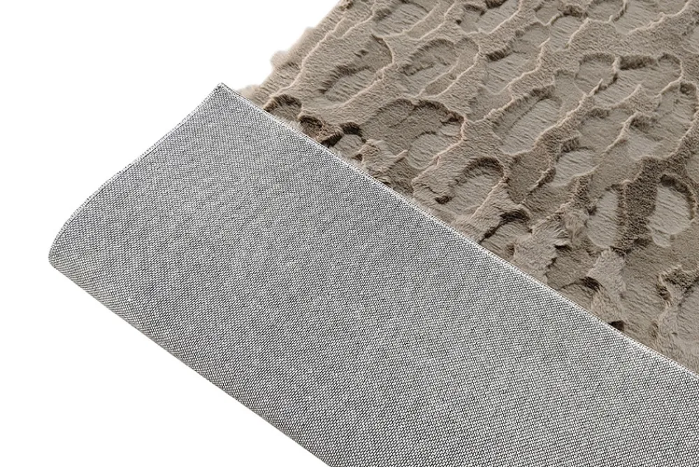 Riess-Ambiente Teppiche|Skandinavisch > 3D Hochflor Teppich DUNE 230x160cm taupe Hoch-Tief-Effekt