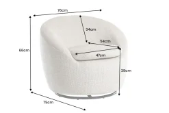 Riess-Ambiente Skandinavisch|Sessel ><noscript><img width=