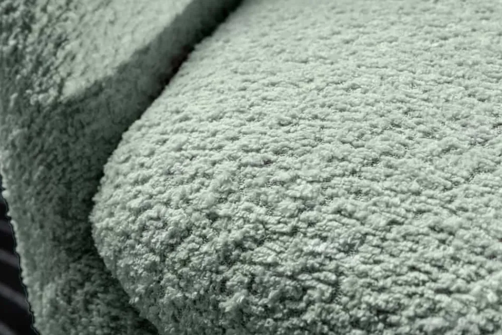 Riess-Ambiente Skandinavisch|Sessel > Drehbarer Design Sessel ALPINE salbei Bouclé 360° mit Armlehnen