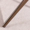 Riess-Ambiente Stühle|Samt Möbel > Drehbarer Design Stuhl CONCORD rost braun Samt Taschenfederkern Metallgestell braun