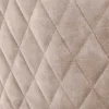 Riess-Ambiente Retro Möbel|Stühle > Drehbarer Design Stuhl EUPHORIA champagner greige Samt mit Armlehne Metallgestell schwarz