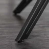 Riess-Ambiente Retro Möbel|Stühle > Drehbarer Design Stuhl EUPHORIA rost braun Samt mit Armlehne Metallgestell schwarz