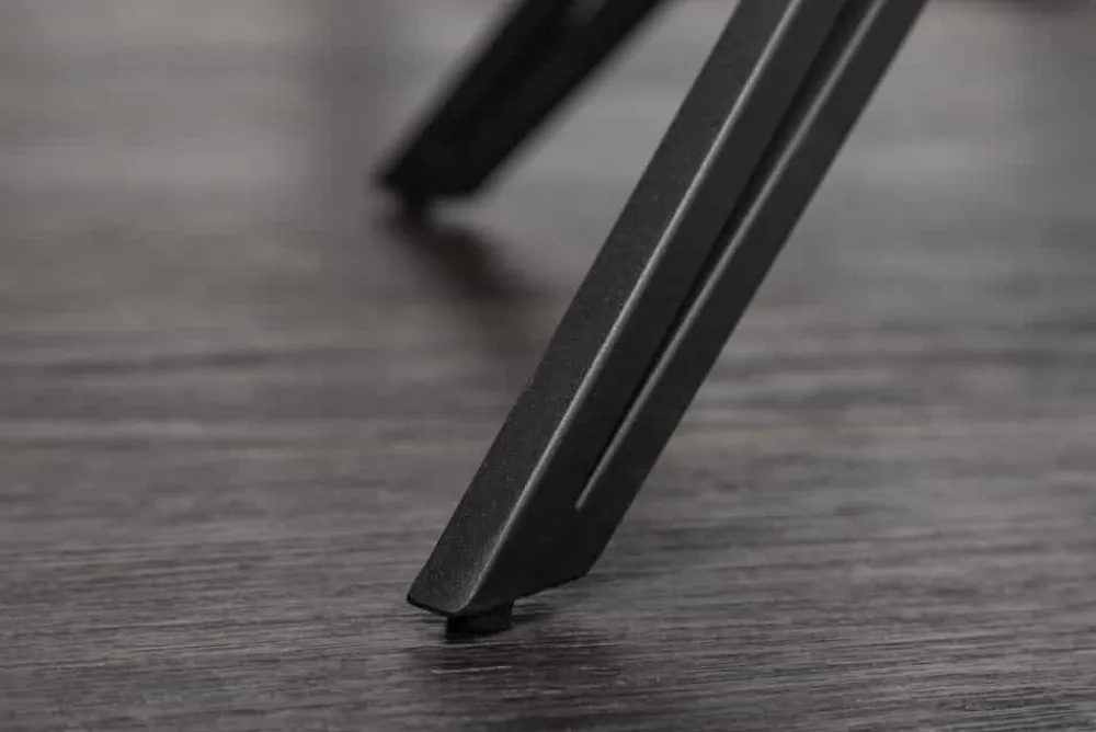 Riess-Ambiente Retro Möbel|Stühle > Drehbarer Design Stuhl EUPHORIA rost braun Samt mit Armlehne Metallgestell schwarz