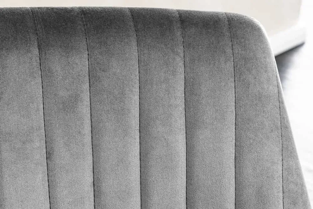 Riess-Ambiente Loungesessel|Stühle > Drehbarer Sessel LOUNGER grau gold Samt Modern Design