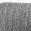 Riess-Ambiente Loungesessel|Stühle > Drehbarer Sessel LOUNGER grau Strukturstoff Metallgestell schwarz