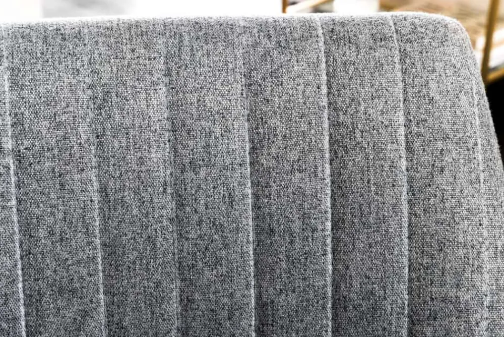 Riess-Ambiente Loungesessel|Stühle > Drehbarer Sessel LOUNGER grau Strukturstoff Metallgestell schwarz