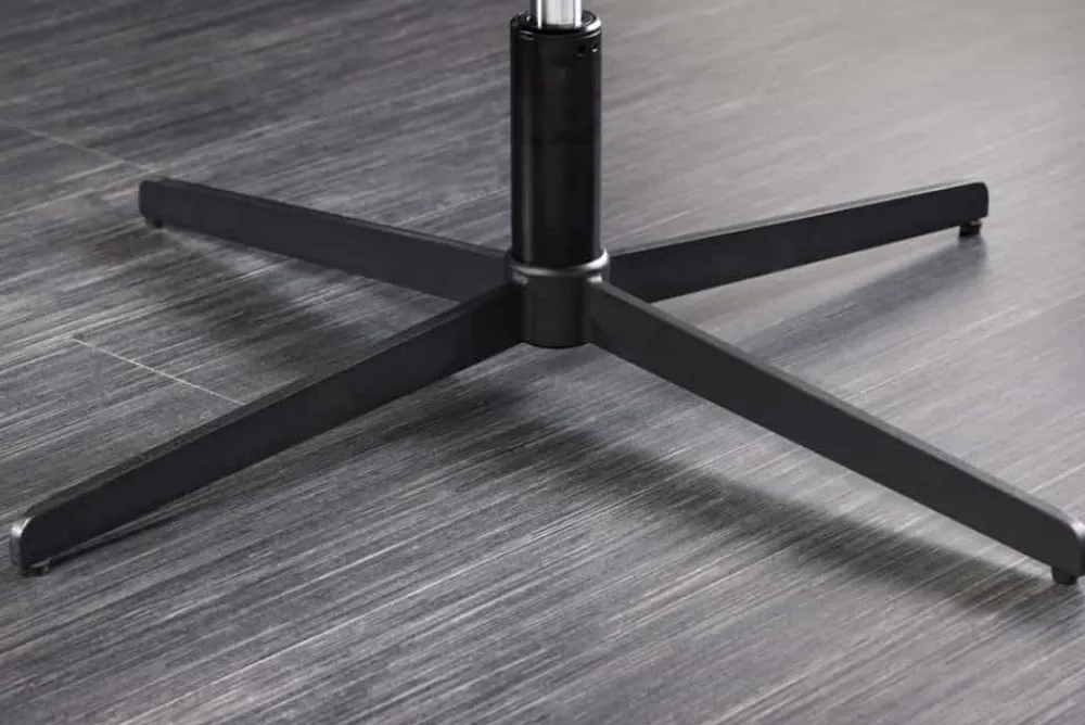 Riess-Ambiente Sessel|Samt Möbel > Drehbarer Sessel PAPILLON grau Samt schwarz Metall höhenverstellbar mit Armlehne