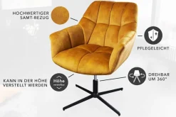 Riess-Ambiente Sessel|Samt Möbel ><noscript><img width=