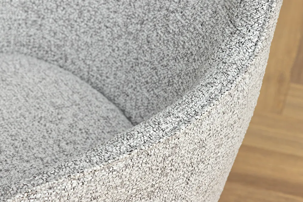 Riess-Ambiente Skandinavisch|Stühle > Drehbarer Stuhl ASGARD beige Strukturstoff mit Taschenfederkern und Armlehne