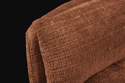 Riess-Ambiente Skandinavisch|Stühle > Drehbarer Stuhl BIG GEORGE rost braun Chenille Cremona natur Buchenholz mit Armlehnen
