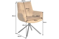 Riess-Ambiente Stühle|Samt Möbel ><noscript><img width=