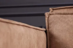 Riess-Ambiente Ecksofa > Ecksofa BOSSA NOVA 265cm antik taupe Microfaserstoff 3-Sitzer Couch L-Form