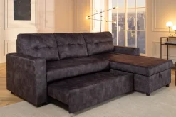 Riess-Ambiente Samt Möbel|Ecksofa ><noscript><img width=