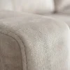Riess-Ambiente Samt Möbel|Ecksofa > Ecksofa mit Schlaffunktion APARTMENT beidseitig aufbaubar champagner beige Samt inkl. Stauraum