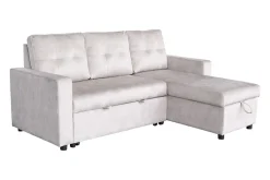 Riess-Ambiente Samt Möbel|Ecksofa ><noscript><img width=