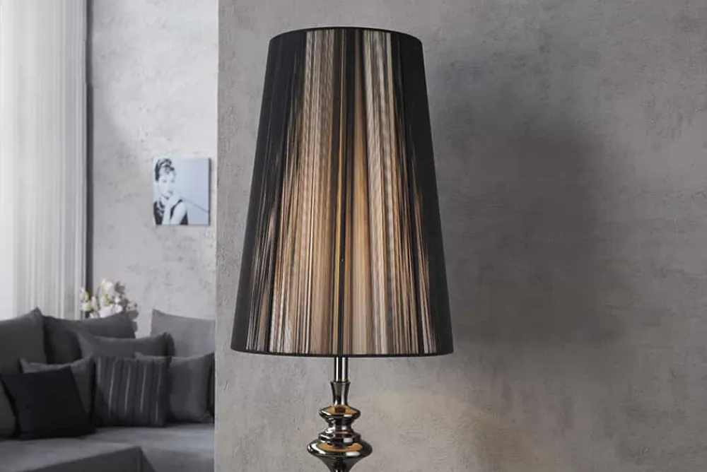 Riess-Ambiente Stehleuchten > Edle Design Stehlampe LUCIE 160cm schwarz Barock Stil Stehleuchte