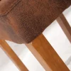 Riess-Ambiente Stühle > Edler Kolonial Stuhl GENUA whisky braun Vintage Look Massivholzbeine