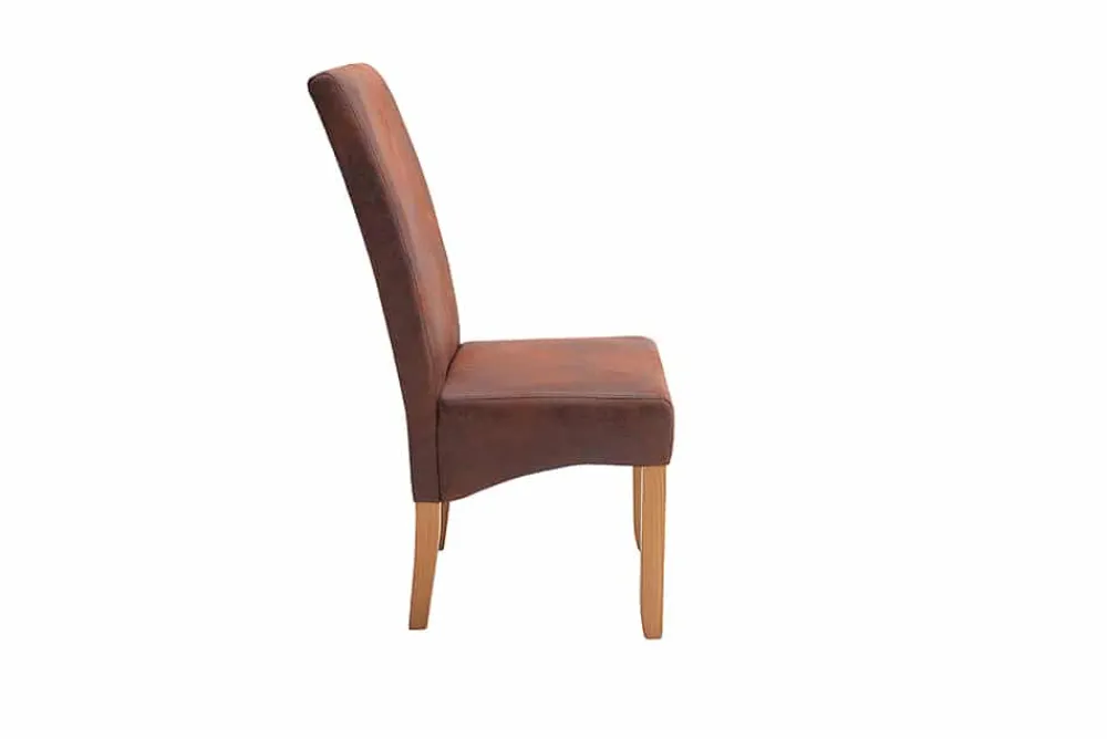 Riess-Ambiente Stühle > Edler Stuhl CASA whisky braun vintage Kolonialstil Massivholzbeine