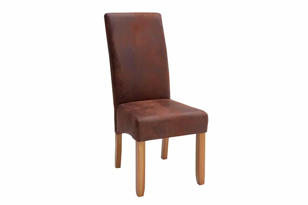 Riess-Ambiente Stühle > Edler Stuhl CASA whisky braun vintage Kolonialstil Massivholzbeine