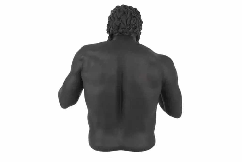 Riess-Ambiente Dekoration > Einzigartige Statue BOXER 50cm schwarz gold handmade Skulptur Deko-Figur