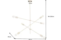 Riess-Ambiente Goldene Möbel|Hängelampen ><noscript><img width=