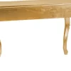 Riess-Ambiente Goldene Möbel|Konsolentische > Elegante Konsole VENICE 110cm gold Barock Design Anrichte handgearbeitet