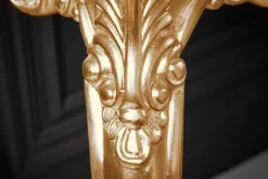 Riess-Ambiente Goldene Möbel|Konsolentische > Elegante Konsole VENICE 110cm gold Barock Design Anrichte handgearbeitet