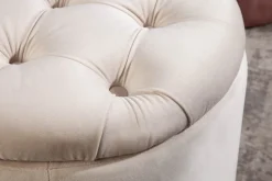 Riess-Ambiente Sitzhocker|Samt Möbel ><noscript><img width=