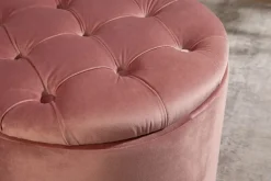 Riess-Ambiente Sitzhocker|Samt Möbel ><noscript><img width=