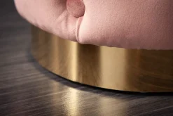 Riess-Ambiente Goldene Möbel|Sitzhocker ><noscript><img width=