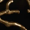Riess-Ambiente Goldene Möbel|Kerzenständer > Eleganter Kerzenhalter ABSTRACT 60cm gold für 4 Kerzen