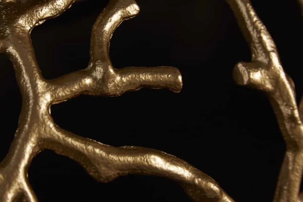 Riess-Ambiente Goldene Möbel|Kerzenständer > Eleganter Kerzenhalter ABSTRACT 60cm gold für 4 Kerzen