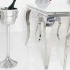 Riess-Ambiente Dekoration > Eleganter Sektkühler CHAMPAGNE 75cm silber poliert Flaschenkühler