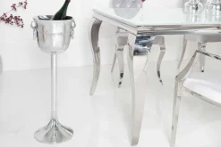 Riess-Ambiente Dekoration > Eleganter Sektkühler CHAMPAGNE 75cm silber poliert Flaschenkühler