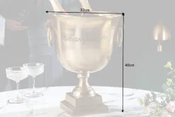 Riess-Ambiente Dekoration|Goldene Möbel ><noscript><img width=