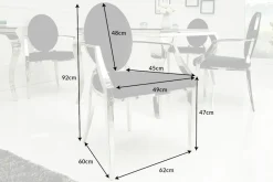 Riess-Ambiente Stühle|Samt Möbel ><noscript><img width=
