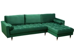 Riess-Ambiente Samt Möbel|Ecksofa ><noscript><img width=