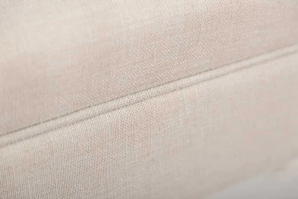 Riess-Ambiente Skandinavisch|Sitzbänke > Elegante Sitzbank SCARLETT 90cm beige mit Armlehnen