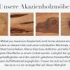 Riess-Ambiente Mehr...|Mehr... > Elegantes Servier Tablett CIANO 40x40cm Akazie Massivholz mit Griffen