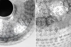 Riess-Ambiente Dekoration|Vasen > Elegantes Vasen 2er Set ORIENTAL 33cm silber in Handarbeit verziert