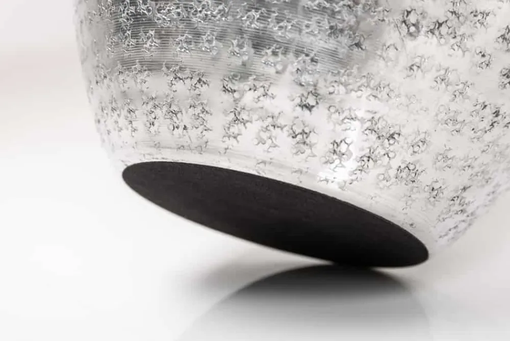 Riess-Ambiente Dekoration|Vasen > Elegantes Vasen 2er Set ORIENTAL 33cm silber in Handarbeit verziert
