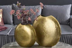 Riess-Ambiente Dekoration|Goldene Möbel ><noscript><img width=