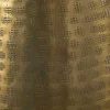 Riess-Ambiente Dekoration|Goldene Möbel > Elegante Vase ORIENT 50cm gold im Grid Hammerschlag Design