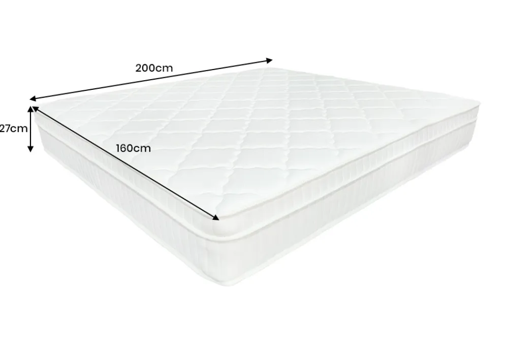 Riess-Ambiente Polsterbetten|Matratzen & Topper > Ergonomische Boxspringmatratze CLOUD FLEX 160x200cm Tonnentaschenfederkern 7-Zonen
