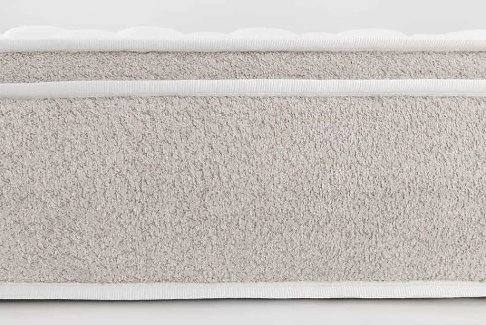 Riess-Ambiente Matratzen & Topper > Ergonomische Boxspringmatratze CLOUD FLEX 180x200cm greige Tonnentaschenfederkern 9-Zonen