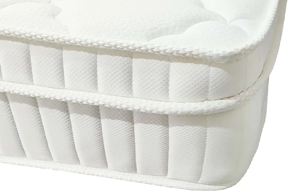 Riess-Ambiente Polsterbetten|Matratzen & Topper > Ergonomische Matratze mit Topper CLOUD FLEX 180x200cm Tonnentaschenfederkern 7-Zonen