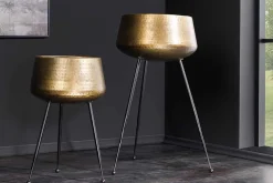 Riess-Ambiente Dekoration|Goldene Möbel ><noscript><img width=