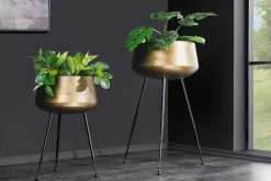 Riess-Ambiente Dekoration|Goldene Möbel ><noscript><img width=