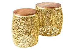 Riess-Ambiente Beistelltische|Goldene Möbel ><noscript><img width=